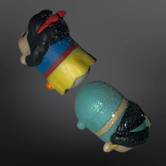 Disney Tsum Tsum TSparkle Snow White & Princess Jasmine Figure Mini Size  A14 - Picture 2 of 8